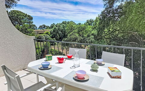 Le Val des Pins: Balcon, Villa