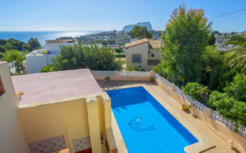 Meluca: Ciel, Propriété, Bâtiment, Plante, L'Eau, Bleu Azur, Piscine, Arbre, Ombre, Condominium