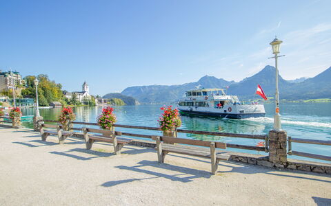 Sankt Wolfgang im Salzkammergut 50: Tourisme, Vacances, Ciel, Plage, Véhicule, Mer, Été, Océan, Montagne, Bateau