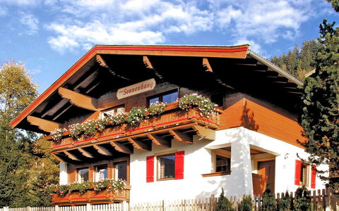 Haus am Sonnenhang: Nuage, Plante, Ciel, Propriété, Bâtiment, Fenêtre, Bois, Arbre, Maison, Pente
