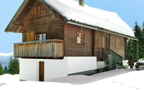 Wassertheureralm: Ciel, Propriété, Bâtiment, Fenêtre, Neige, Maison, Arbre, Pente, Architecture, Chalet
