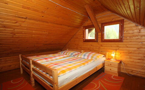 Wassertheureralm: Chambre, Pièce, Lit, Meubles, Propriété, Cabane En Rondins, Grenier, Cadre De Lit, Design Intérieur, Bâtiment