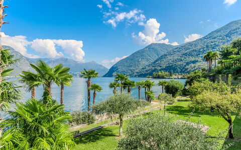 Osteno 1: Nuage, Ciel, Plante, L'Eau, Montagne, Écorégion, Vert, Paysage Naturel, Environnement Naturel, Montagnes