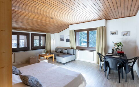 Villars 130: Bois, Design Intérieur, Plafond, Meubles, Domicile, Pièce, Lit, Dur, Chambre, Chaise