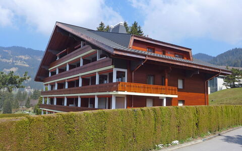 Villars 755: Plante, Nuage, Ciel, Bâtiment, Fenêtre, Arbre, Maison, Bois, Chalet, Montagne