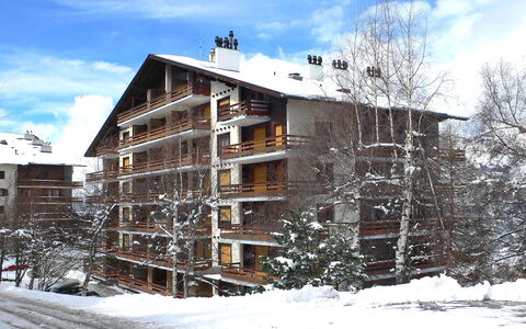 Nendaz 730: Ciel, Nuage, Bâtiment, Neige, Plante, Arbre, Maison, Pente, Architecture, Bois