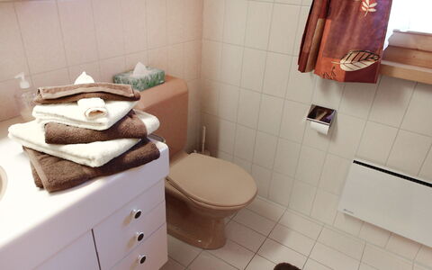 Chalet Doris: Propriété, Lavabo, Salle De Bains, Siège De Toilette, Design Intérieur, Sol, Sol, Tiroir, Toilette, Matériel De La Propriété
