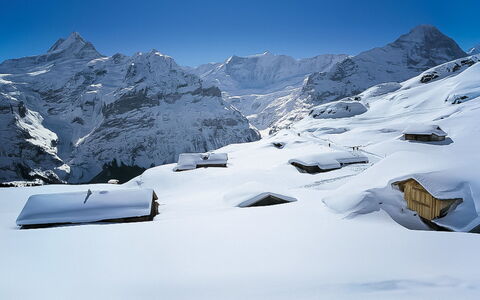 Steinbilla: Ciel, Montagne, Neige, Pente, Montagnes, Calotte Glaciaire, Loisirs De Plein Air, Gelé, Terrain, Paysage Naturel