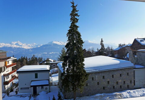 Genziana B 20: Neige, L'Hiver, Propriété, Ciel, Arbre, Montagne, Station De Montagne, Toit, Immobilier, Domicile