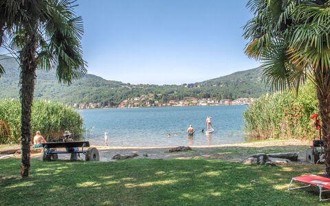 Caslano 100: Plan D'Eau, Cotiers Et Relief Océaniques, Côte, Banque, Lac, Rive, Mer, Plage, Loisir, Vacances