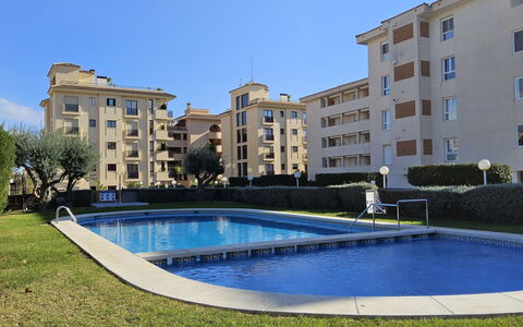 Celio i: Zone Résidentielle, Appartement, Piscine, Domicile, Condominium, Recours, Biens, Hacienda, Pelouse, Cour