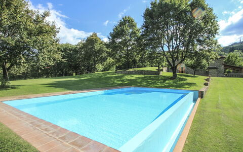 Greve in Chianti 840: L'Eau, Plante, Nuage, Ciel, Piscine, Vert, Arbre, Ombre, Rectangle, Lot Terre