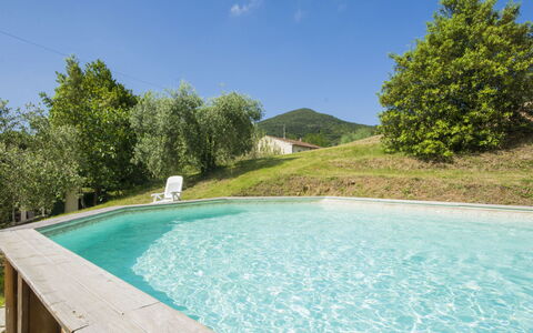 Podere Gli Olivi: Piscine, Propriété, Paysage Naturel, Immobilier, Ressources En Eau, L'Eau, Biens, Maison, Vacances, Loisir
