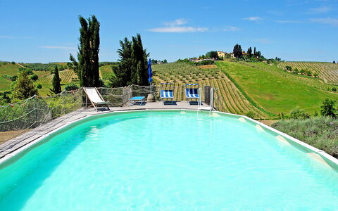 Il Vallone: L'Eau, Ciel, Plante, Nuage, Piscine, Bleu Azur, Rectangle, Paysage Naturel, Arbre, Plan D'Eau