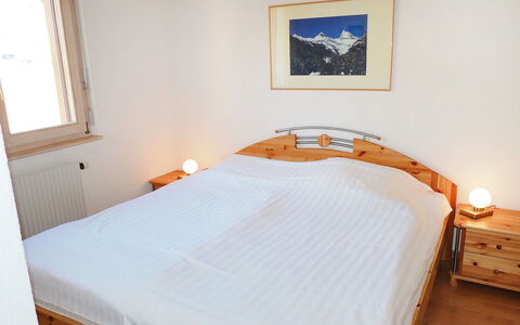 Hauts de Morthey No 33: Chambre, Lit, Meubles, Pièce, Propriété, Cadre De Lit, Drap De Lit, Matelas, Sol, Mur