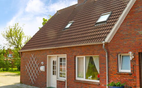 Norddeich 157: Plante, Bâtiment, Fenêtre, Propriété, Nuage, Ciel, Maison, Bois, Lot Terre, Chalet