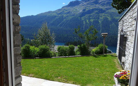 Chesa Sül Muot: Propriété, Montagne, Chaîne De Montagnes, Alpes, Herbe, Maison, Bâtiment, Immobilier, Chalet, Arbre