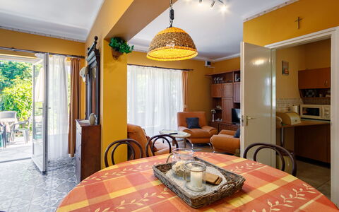 Verde: Table, Meubles, Propriété, Bâtiment, Fenêtre, Plante, Chaise, Bois, Design Intérieur, Éclairage