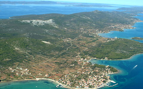 Ankica: Photographie Aérienne, Cotiers Et Relief Océaniques, Vue Du Ciel, Inlet, Péninsule, Côte, Promontoire, Cap, Mer, Promontoire