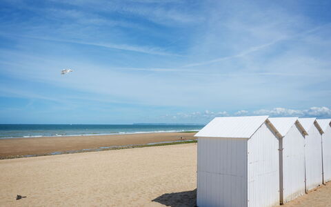 Villers sur Mer 201: Table, Propriété, Cabinetry, Bâtiment, Vaisselle, Bois, Comptoir, Design Intérieur, Vaisselle, Appareil De Cuisine