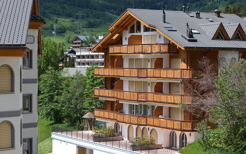 Leukerbad 450: Plante, Bâtiment, Fenêtre, Vert, Arbre, Maison, Bois, Lot Terre, Design Urbain, Biome