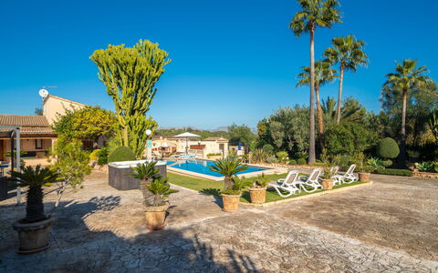 Ca Na Guerrera: Recours, Aménagement Paysager, Hacienda, Biens, Piscine, Eco Hôtel, Ombre, Villa, Hôtel
