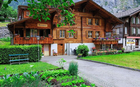 Grosshorn: Plante, Bâtiment, Fenêtre, Vert, La Nature, Paysage Naturel, Arbre, Bois, Maison, Lot Terre