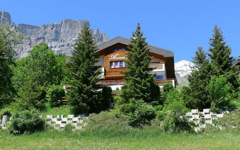 Leukerbad 550: Plante, Ciel, Communauté Des Plantes, Bâtiment, Arbre, Paysage Naturel, Mélèze, Lot Terre, Maison, Fenêtre