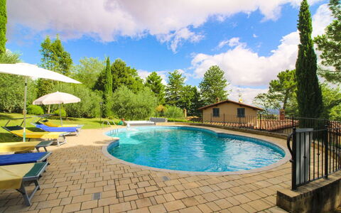 Villino Alba: Piscine, Recours, Mobilier De Jardin, Ombre, Jardin, Eco Hôtel, Aménagement Paysager, Hacienda, Biens, Arrière-Cour