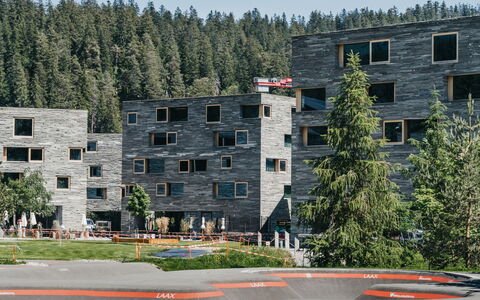 Laax 600: Plante, Bâtiment, Propriété, Fenêtre, Ciel, Arbre, Architecture, Design Urbain, Lot Terre, Quartier