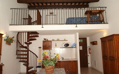 Living room/ kitchen area