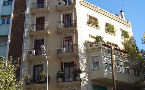 Eixample Dret Valencia Cartagena: Bâtiment, Propriété, Quartier, Appartement, Maison, Architecture, Immobilier, Zone Résidentielle, Façade, Domicile