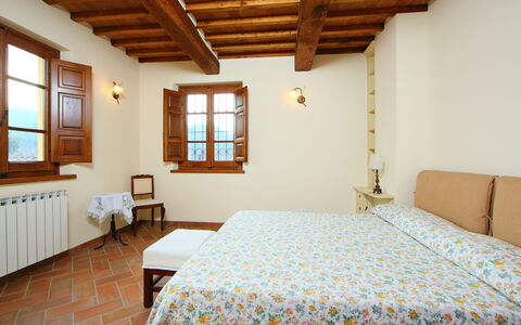 Il Girasole: Chambre, Pièce, Meubles, Lit, Propriété, Drap De Lit, Plafond, Bâtiment, Cadre De Lit, Design Intérieur