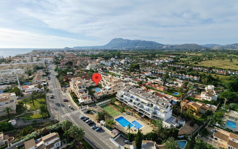 Dénia 489: Zone Résidentielle, Design Urbain, Recours, Piscine, Photographie Aérienne, Vue Du Ciel, Ville Resort, Hôtel, Station Balnéaire