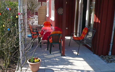 Extertal 130: Propriété, Patio, Rouge, Cour, Arrière-Cour, Porche, Chaise, Maison, Domicile, Arbre