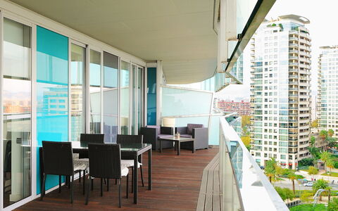 Diagonal Mar: Bâtiment, Propriété, Design Intérieur, Pièce, Architecture, Maison, Immobilier, Condominium, Appartement, Sol