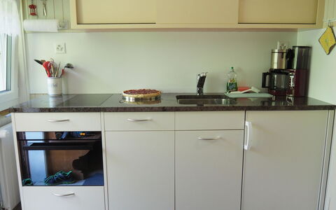 Aurora: Cabinetry, Evier, Comptoir, Évier, Appareil De Cuisine, Cuisine, Cuisinière, Électroménager, Bois, Fenêtre