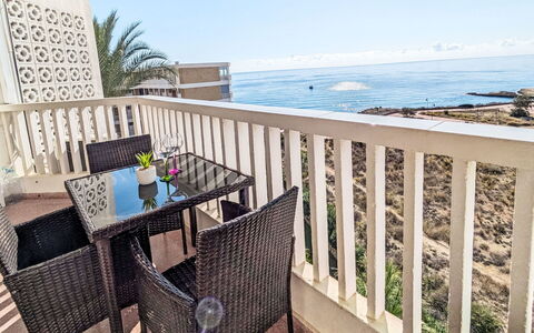 Parque Amerador: Meubles, Balcon, Mer, Appartement, Océan, Recours, Côte, Linge, Tache De Bois, Rive