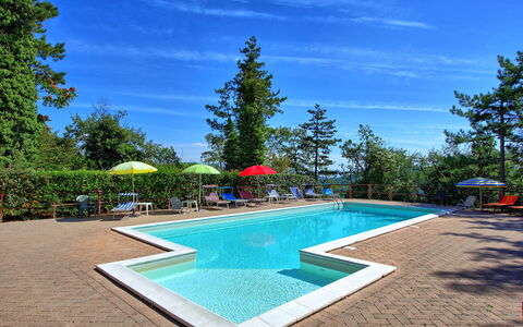 Villa Lorenzo: Piscine, Propriété, Loisir, Vacances, Immobilier, Maison, Domicile, Bâtiment, Ciel, Été