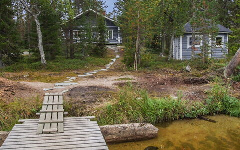 Kujalan Lomat 2: Arbre, Paysage Naturel, Banque, Chalet, Riparienne, Lac, Forêt, Étang
