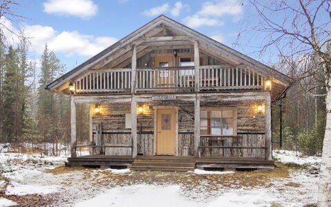 Suopursu: Neige, Bois, L'Hiver, Chalet, Maison, Toit, Domicile, Gelé, Cabane En Rondins, Brindille