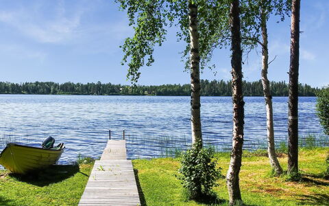 Alakitkajärvi, Takkusalmi: Bois, Neige, Chalet, L'Hiver, Toit, Domicile, Gelé, Cabane En Rondins, Siding, Pente