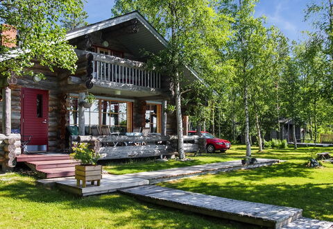 Alakitkajärvi, Takkusalmi: Bois, Neige, Chalet, L'Hiver, Toit, Domicile, Gelé, Cabane En Rondins, Siding, Pente