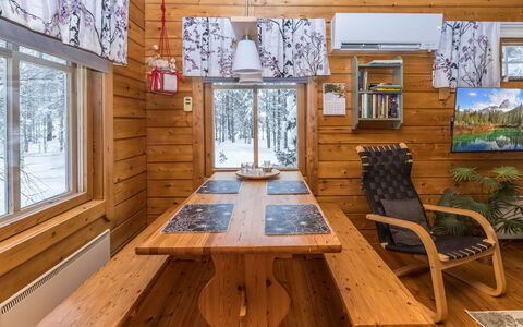Sallanrinne B: Bois, Plafond, Cabane En Rondins, Tache De Bois, Chalet, Dur, Planche, Luminaire, Lumber, L'Hiver