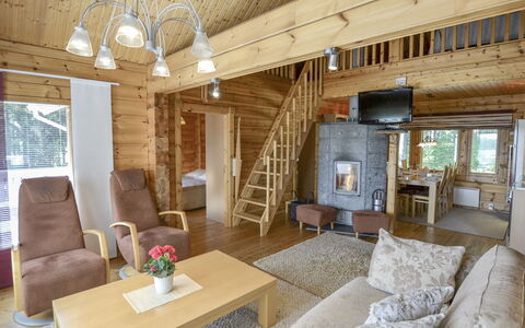 Kannelpirtti 2: Bois, Neige, L'Hiver, Chalet, Gelé, Domicile, Cabane En Rondins, Mélèze, Siding