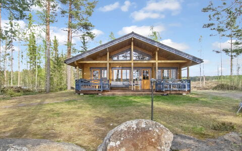Korpilahti: Bois, Chalet, Maison, Cabane En Rondins, Lumber, Dur, Ombre, Siding, Batiments Jardin, Porche