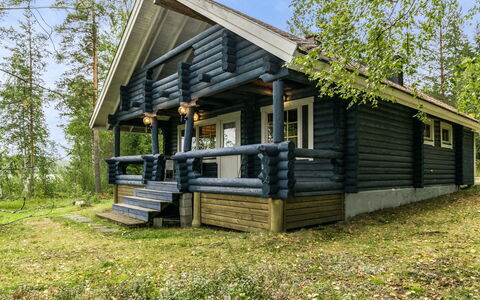Tiira: Bois, Neige, L'Hiver, Chalet, Gelé, Domicile, Cabane En Rondins, Mélèze, Siding