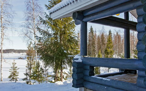 Norppa: Bois, Neige, L'Hiver, Chalet, Gelé, Domicile, Cabane En Rondins, Mélèze, Siding
