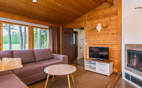 Auvola: Bois, Neige, L'Hiver, Chalet, Gelé, Domicile, Cabane En Rondins, Mélèze, Siding