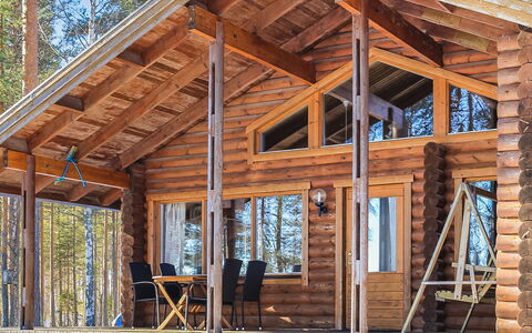 Mäntyniemi: Bois, Neige, L'Hiver, Chalet, Gelé, Domicile, Cabane En Rondins, Mélèze, Siding